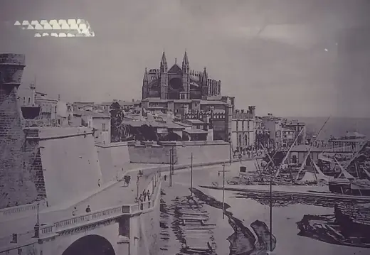 Port of Palma with La Seu Cathedral