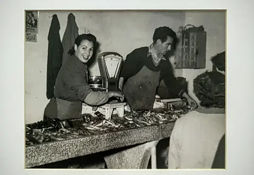 Banco del pesce al Mercat de Pere Garau