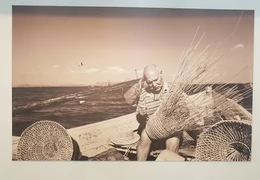 Realizzazione di cesti da pesca a Maiorca