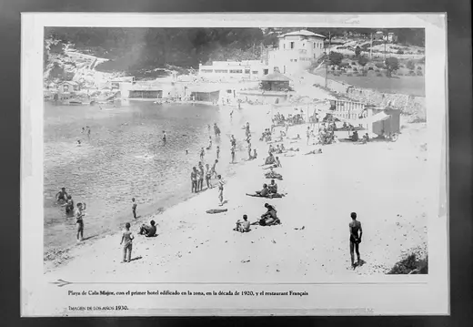 Spiaggia di Cala Major, Maiorca, nel 1920