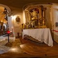 interior of church in palma 