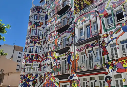 Hotel Artmadams Mural in Palma