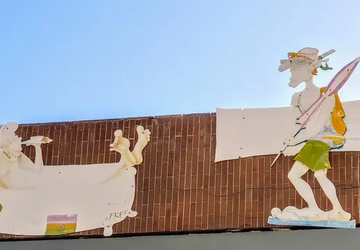 Painted Cut-Out Figures in Palma