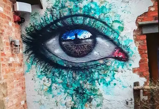Eye Mural in Palma