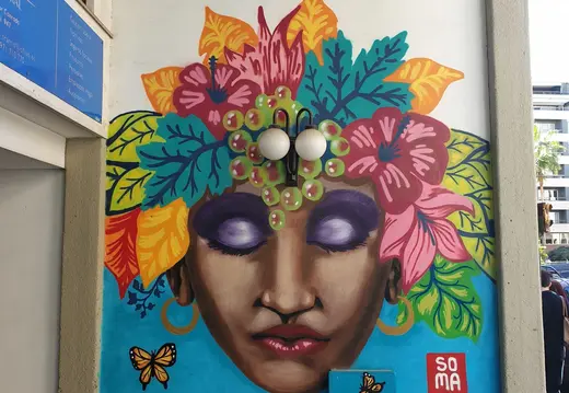 Soma Face Mural in Palma