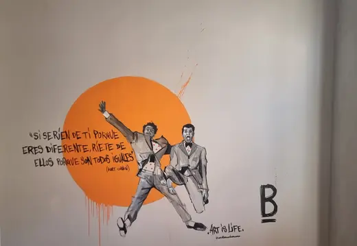 Art Is Life Wall Painting in Palma