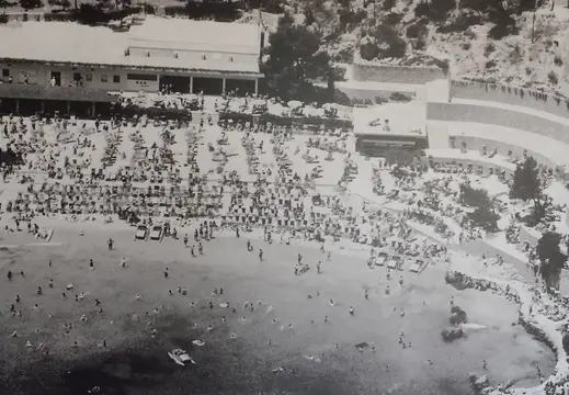 Platja d’Illetes Beach from Above