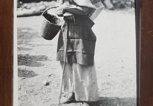 Mallorca 1910-1930 Woman with Basket