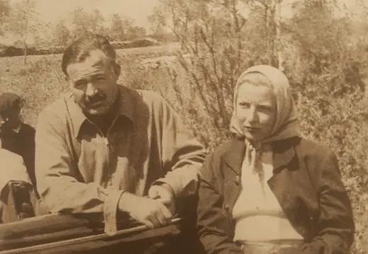 Hemingway Portrait with his wife