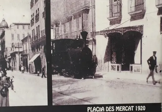 Plaça des Mercat in 1920