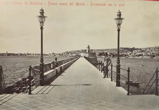 La Riba and Its Lighthouse in Palma, ca. 1915