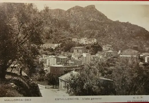 Estellencs en la Serra de Tramuntana, ca. 1930
