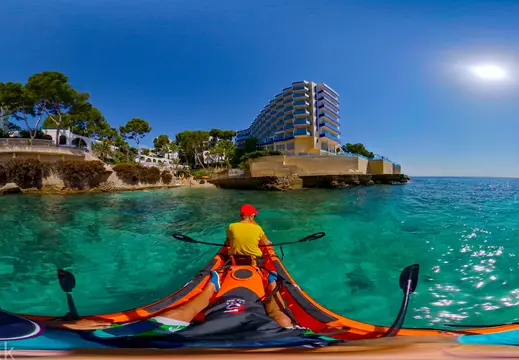 Vista Kayak dell'Hotel Roc Illetas