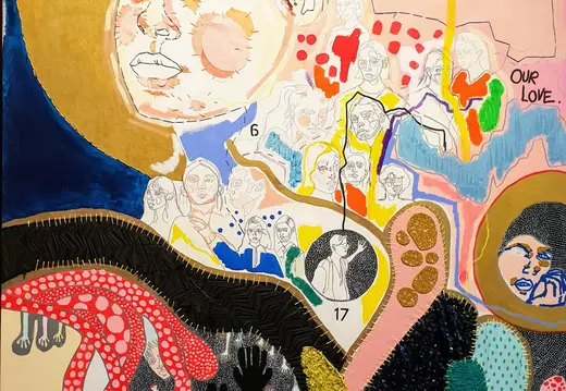 Ela Fidalgo Faces at Gerhardt Braun Gallery