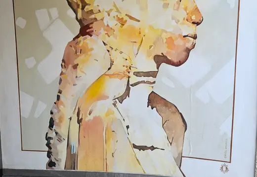 Porträt von Oriol Angrill im Einkaufszentrum Porto Pi