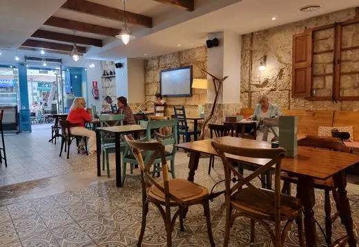 Café Esszimmer in Palma