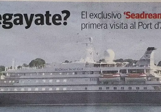 SeaDream I Visits Port d’Alcúdia