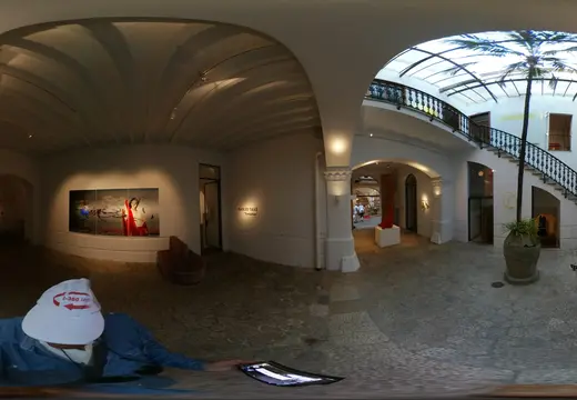 Kunstgalerie Interieur in Palma