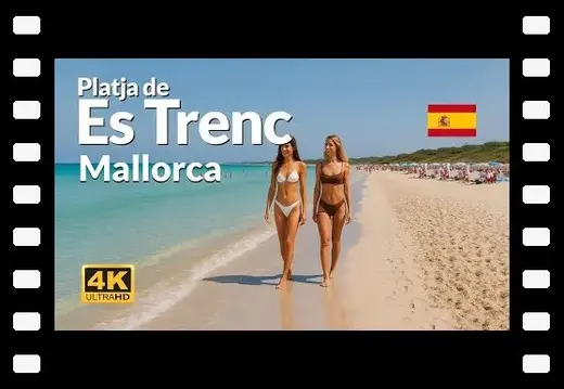Es Trenc: una passeggiata in 4K lungo la costa
