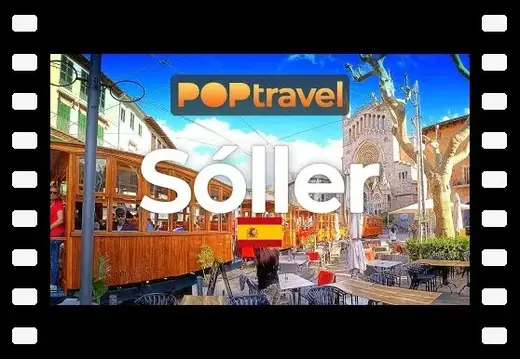 Sóller, Mallorca - 4K HDR Spaziergangstour mit Untertiteln